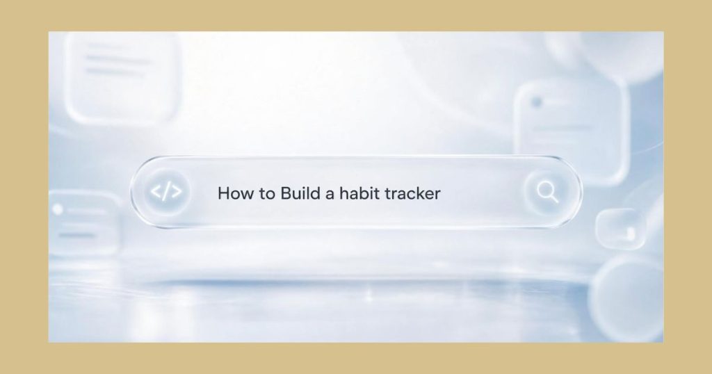 Build a habit tracker